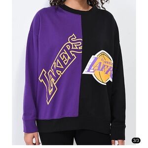 Mitchell & Ness lakers Sweater